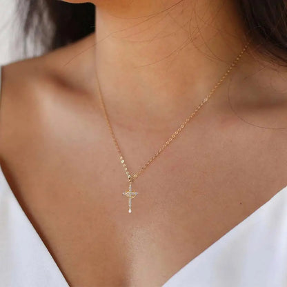 The Cross Crown Necklace