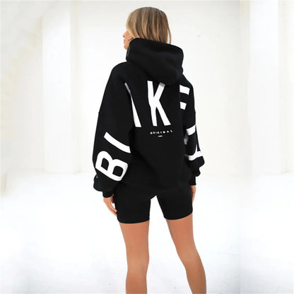 Stylish Women's Letter Hoodie