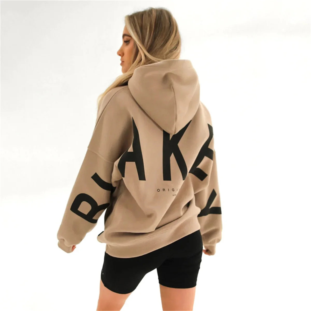 Stylish Women's Letter Hoodie